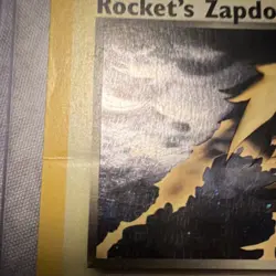 Rocket's Zapdos Gym Challenge 15/132 Holo Rare Wizards Pokemon TCG Card - Image 5