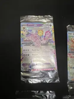 Prismatic Evolutions Surprise Box Sealed Stamp Ex Promo Cards 9/9 Complete Set - Image 4