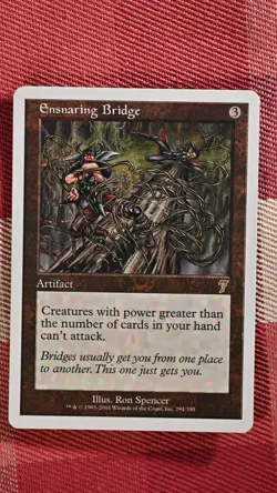 Ensnaring Bridge 7th Edition Regular MTG Rare - Image 1