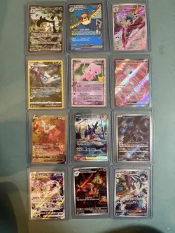 Pokemon Card Lot Meowscarada, Mew, Pidgeot, MewTwo ,Vaporeon, Miraison ect.. 🔥 - Image 1