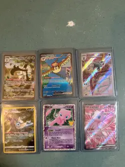 Pokemon Card Lot Meowscarada, Mew, Pidgeot, MewTwo ,Vaporeon, Miraison ect.. 🔥 - Image 3
