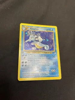 Kingdra 1st Edition Holo Pokemon Trading Card Neo Genesis 8/111 LP - Image 1