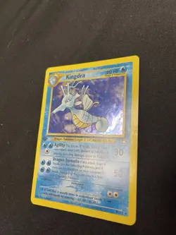 Kingdra 1st Edition Holo Pokemon Trading Card Neo Genesis 8/111 LP - Image 3