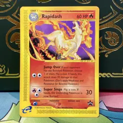 2002 Rapidash Pokemon Promo 51 Card Mitsuhiro Arita - LP - Image 1