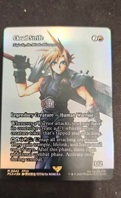 Cloud Strife - Najeela, the Blade-Blossom (Showcase) Final Fantasy: Foil - Image 1