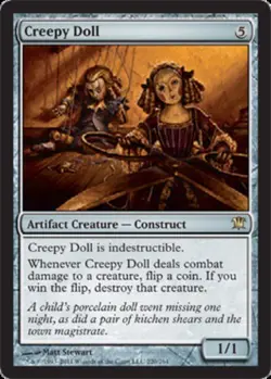 1x Creepy Doll Light Play MTG Magic - Kid Icarus - - Image 1