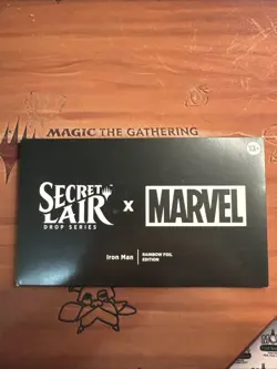 MTG Secret Lair: Marvel's Iron Man - Rainbow Foil Edition New Sealed - Image 1