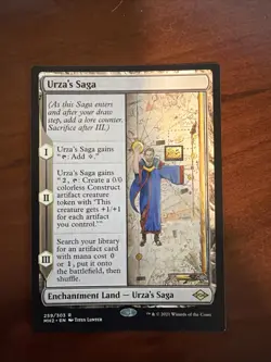 Wizards Urza's Saga Rare Enchantment Land Modern Horizons 2 Colorless MTG - Image 1