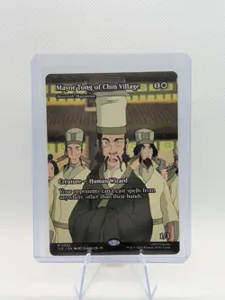 MTG Avatar The Last Airbender Mayor Tong of Chin Village #0002 Borderless - Image 1