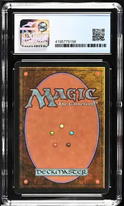 1997 Tempest Magic The Gathering Goblin Bombardment CGC 9 - Image 2