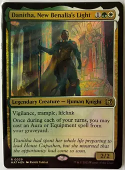 MTG March of the Machine The Aftermath Danitha, New Benalia's Light Foil (Rare) - Image 2