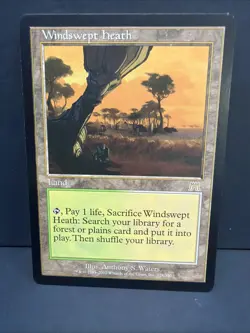 Windswept Heath Onslaught Rare LP Magic the Gathering MTG - Image 1