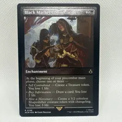 MTG -Black Market Connections (Foil Etched) Universes Beyond: Assassin's Creed - Image 1