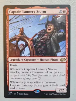 MTG | Captain Lannery Storm | (NM) Jumpstart 2022 - Image 1