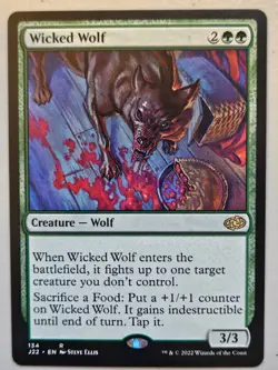 MTG | Wicked Wolf | (NM) Jumpstart 2022 - Image 1
