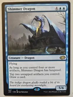 MTG | Shimmer Dragon | (NM) Jumpstart 2022 - Image 1