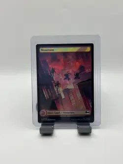 MTG, Mountain SURGE FOIL $3 ORDER MIN NM (0308) Teenage Mutant Ninja Turtles - Image 1