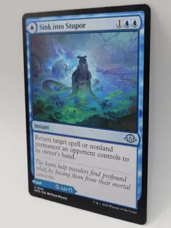Sink into Stupor Soporific Springs MH3 DFC MTG LP Blue Spell Land 0241 - Image 4