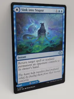 Sink into Stupor Soporific Springs MH3 DFC MTG LP Blue Spell Land 0241 - Image 5