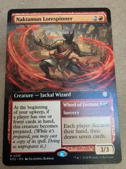 Naktamun Lorespinner - Regular (Extended Art) Secrets of Strixhaven - Mtg - Image 1