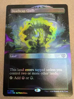 Deathcap Glade - Foil (Borderless) Secrets of Strixhaven - Mtg - Image 1