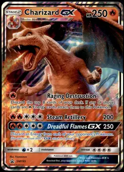 CHARIZARD GX SM195 JUMBO DETECTIVE PIKACHU PROMO POKEMON TCG ENGLISH - Image 1