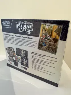 POKEMON TCG S&V PALDEAN FATES ELITE TRAINER BOX - SEALED NEW - ENGLISH - Image 2