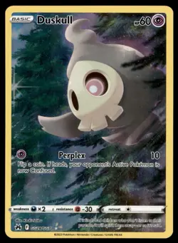 DUSKULL CROWN ZENITH: GALARIAN GALLERY Gg28/Gg70 HOLO RARE POKEMON TCG ENGLISH - Image 1