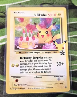 Pikachu Birthday 24 Pokemon 25th Celebrations English - Image 1