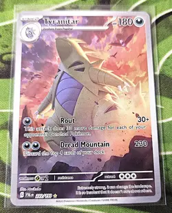 Tyranitar 222 Pokemon Paldea Evolved English - Image 1