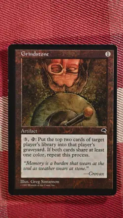 Grindstone Tempest Regular MTG Rare - Image 1