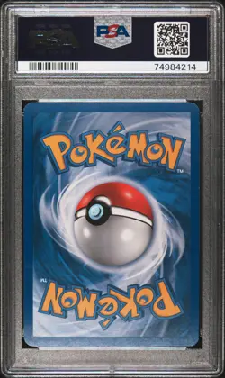 FERALIGATR HOLO 108/123 HEARTGOLD & SOULSILVER POKEMON PSA 8 - Image 2