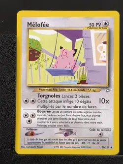 Carte Pokemon Melofee 30/111 Unlimited Ed 2 Neo Genesis Wizards 3 - Image 2