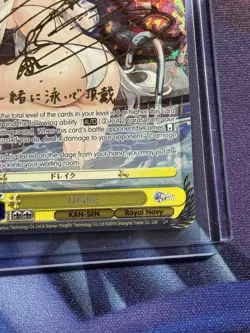 Weiss Schwarz - Drake - AZL/S102-E009SP - Azur Lane (Gold Signature) English NM - Image 5