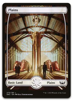 Plains (273) #273 (NM) Streets New Capenna SNC Magic MTG - Image 1