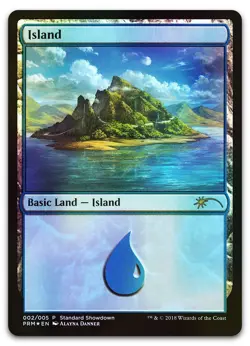 Island (Alayna Danner) #2 (Foil) (LP) Standard Showdown SSP Magic MTG - Image 1