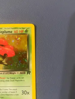DARK VILEPLUME 1st EDITION - Team Rocket 13/82 HOLO Pokemon Card - Image 3