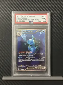 Squirtle Wartortle Blastoise PSA 9 Sequential 151 English Illustration Pokemon - Image 5