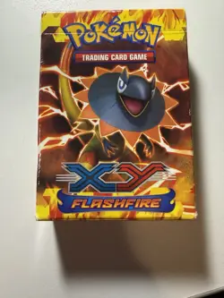 Pokemon TCG XY Flashfire Brilliant Thunder Theme Deck All 60 Cards And Box - Image 1