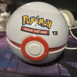 Pokemon TCG C20 Tin Ball Factory Sealed w/ 3 packs with Coin in Mint Condition - Image 1