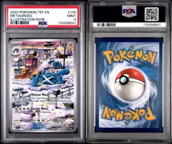 Metagross 178/162 PSA 9 Mint Temporal Forces Illustration Rare Pokemon - Image 3