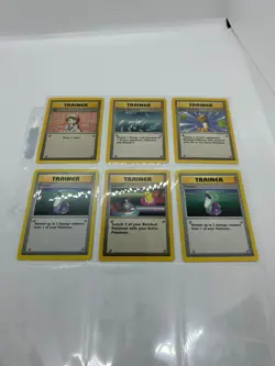 Pokemon Lot of 65 Vintage Base Set Regular/Shadowless LP - Image 1
