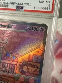 2023 POKEMON SVP EN-SV PROMO 151 ULTRA-PREMIUM COLLECTION #053 MEW EX PSA 8 - Image 3
