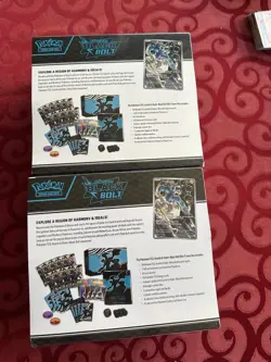 Pokemon TCG Black Bolt Elite Trainer Box ETB Factory Sealed Lot Of 2 - Image 2