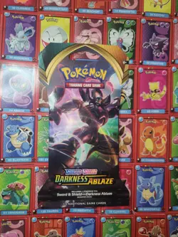 Pokemon TCG Sword & Shield Darkness Ablaze Booster Pack 820650807138 - Image 1