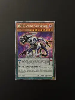 2026 YUGIOH RA05 STARLIGHT RARE DD COUNT SURVEYOR NM - Image 1