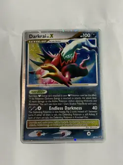 Pokemon Darkrai LV.X DP19 Diamond and Pearl Promo Holo Rare English Card 2008 - Image 1