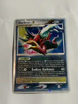 Pokemon Darkrai LV.X DP19 Diamond and Pearl Promo Holo Rare English Card 2008 - Image 2