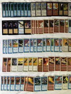 MTG Vintage Lot 150 Cards Old Border Mixed Collection Multi Color - Image 2