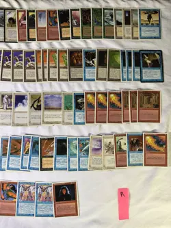 MTG Vintage Lot 150 Cards Old Border Mixed Collection Multi Color - Image 4